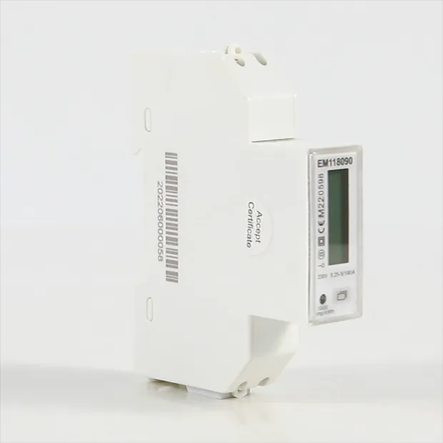 EV 충전 솔루션을 위한 MID 단상 RS485 Modbus 양방향 스마트 전기 에너지 미터